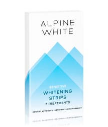 ALPINE WHITE Whitening Strips Sensitive Zahnaufheller