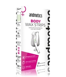 andmetics Body Wax Strips Kaltwachsstreifen