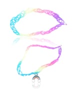 Solida Regenbogen Haargummi