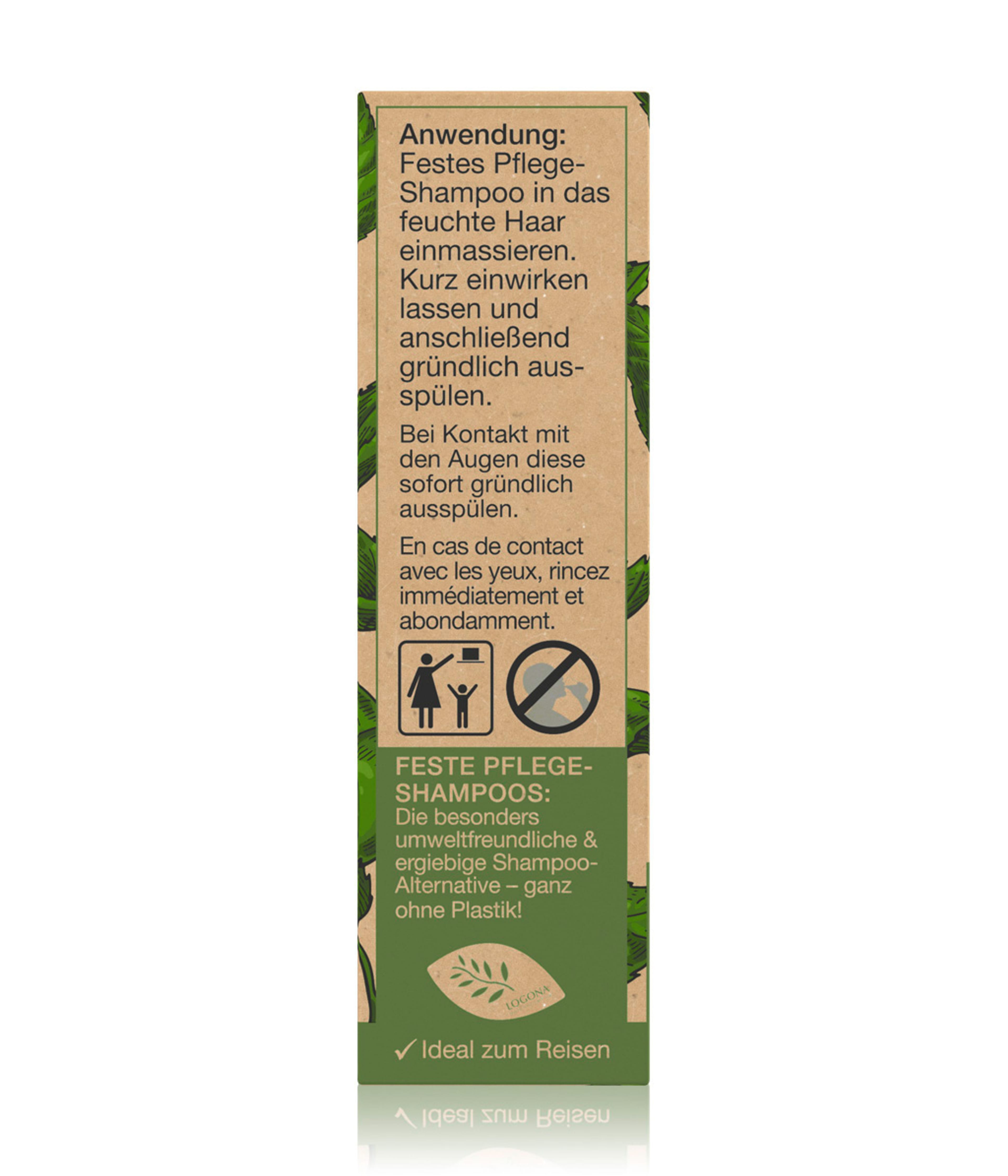 Produktbild 5 von 6, Logona Bio-Hanf & Bio-Brennessel Festes Shampoo