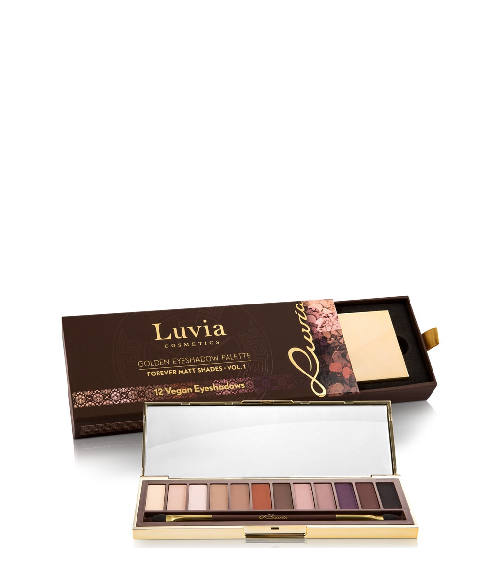 Luvia Golden Forever Matt Shades Vol.1 Lidschatten Palette ...