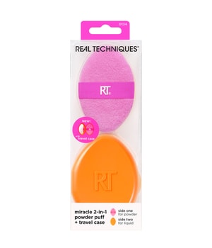 Real Techniques Miracle Powder Puff + Case Make-Up Schwamm 1 Stk 079625440898 base-shot_at