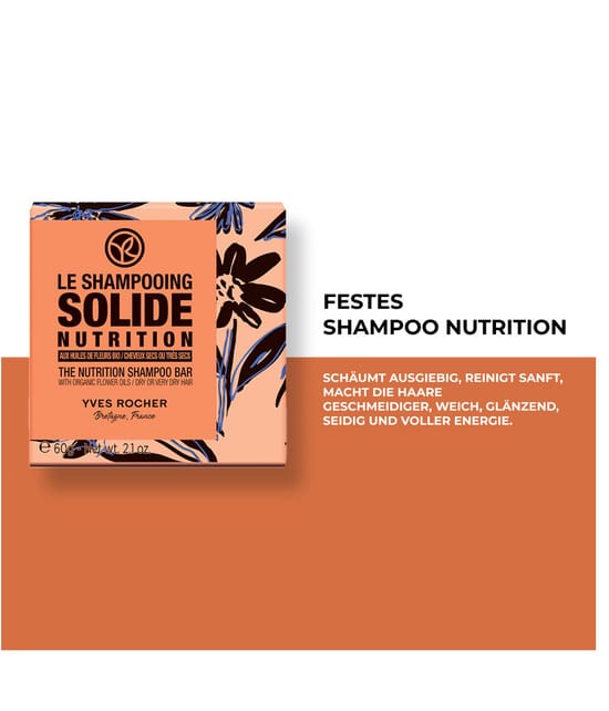 Yves Rocher Nutrition Festes Shampoo 60 g 3660005342719 pack-shot_at