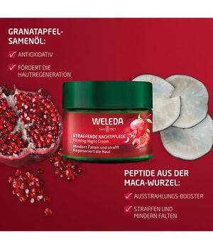 Weleda Granatapfel & Maca-Peptide Nachtcreme 40 ml 4001638580090 visual2-shot_at