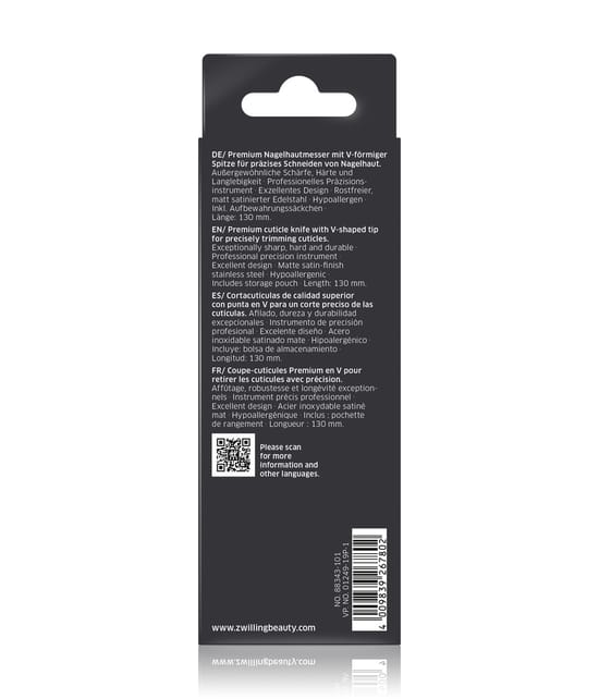 Produktbild 3 von 6, Zwilling Premium V-Nagelhautmesser Nagelhautentferner