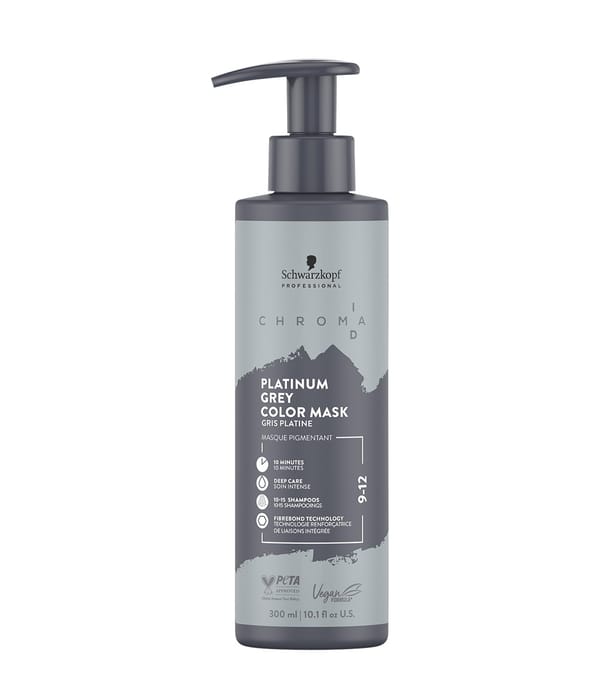 Produktbild 1 von 6, Schwarzkopf Professional Chroma ID Platinum Grey Farbmaske