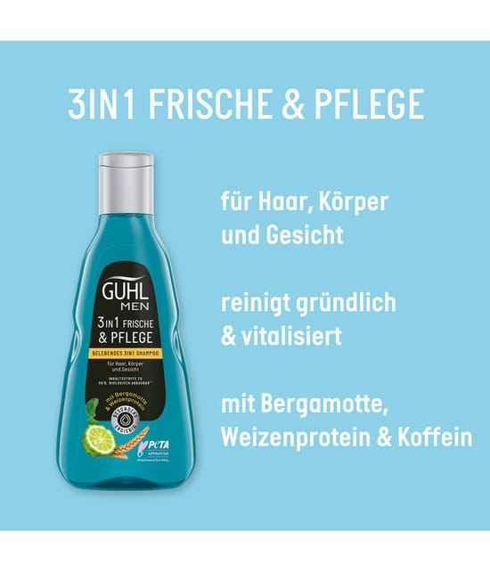 Produktbild 4 von 5, GUHL Men 3in1 Haarshampoo