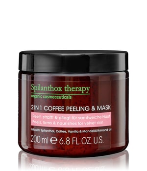 Spilanthox therapy 2in1 Coffee Peeling & Mask Gesichtspeeling 200 ml 4260546840287 base-shot_at