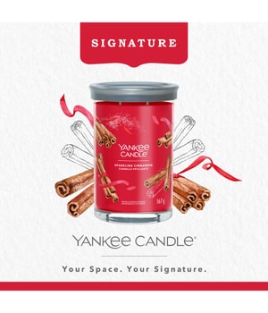 Yankee Candle Duftkerze Sparkling Cinnamon