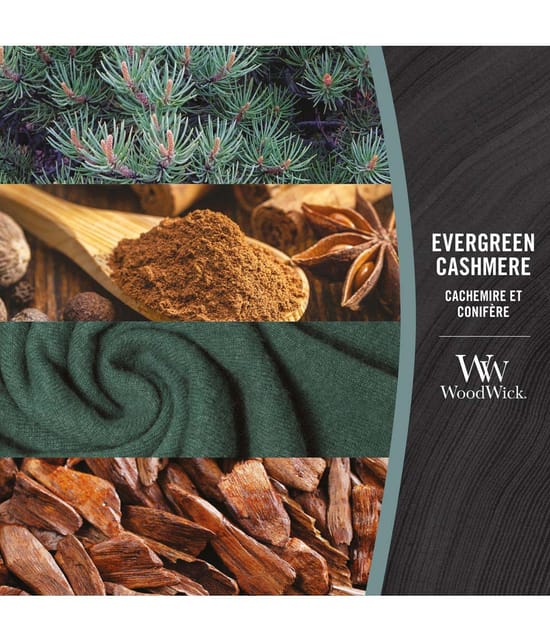 Produktbild 3 von 3, WoodWick Evergreen Cashmere Duftkerze