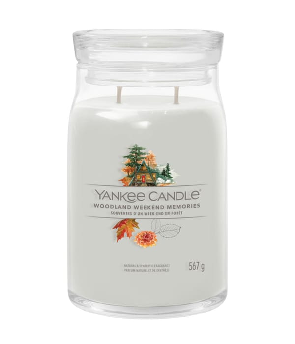 Produktbild 1 von 1, Yankee Candle Woodland Weekend Memories Duftkerze