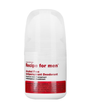 Recipe for Men Alcohol Free Antiperspirant Deodorant Deodorant Roll-On 60 ml 7350012810160 base-shot_at