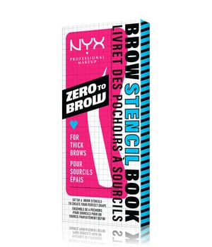 NYX Professional Makeup Zero To Brow Augenbrauenschablone 1 Stk 800897234553 base-shot_at