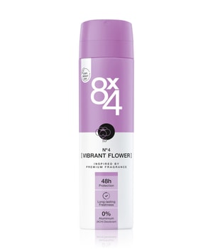 8X4 No.4 Vibrant Flower Deodorant Spray 150 ml für Frauen