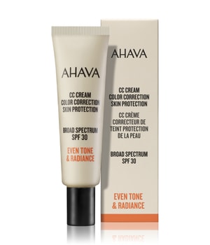 Ahava Even Tone & Radiance Spf 30 CC Cream 30 ml für Frauen, Farbe: Ivory