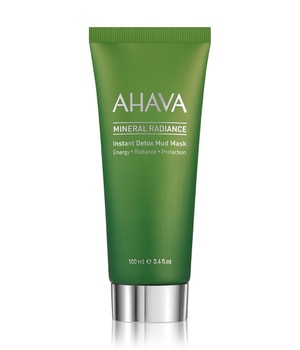 Ahava Mineral Radiance Instant Detox Mud Mask Gesichtsmaske 100 ml für Frauen, Farbe: Grün