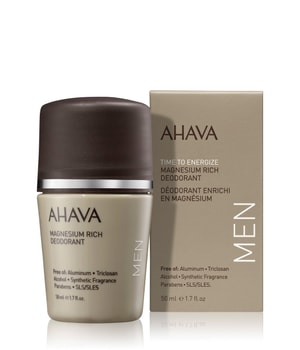 AHAVA Time To Energize Deodorant Roll-On 50 ml 697045159796 pack-shot_at