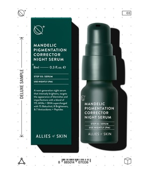 ALLIES OF SKIN Mandelic Pigmentation Corrector Night Serum   Allies Of Skin Mandelic Pigmentation Corrector Night Serum Gesichtsserum 8 Ml 8885014071336 Detail 