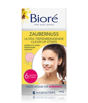 Bioré Zaubernuss Mitesser Strips 6 pcs für Frauen