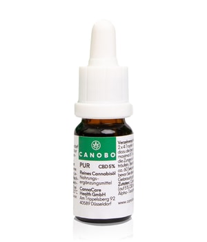 Canobo Pur CBD 5% Nahrungsergänzungsmittel 10 ml unisex