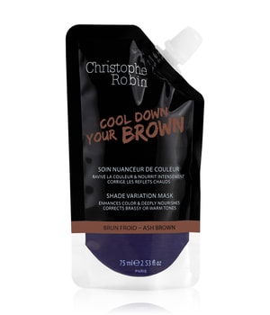 Christophe Robin Shade Variation Care Ash Brown Farbmaske 75 ml für Frauen, Farbe: Braun