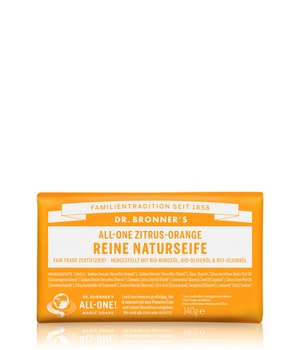 DR. Bronner's All-One Zitrus-Orange Stückseife 140 g für Frauen