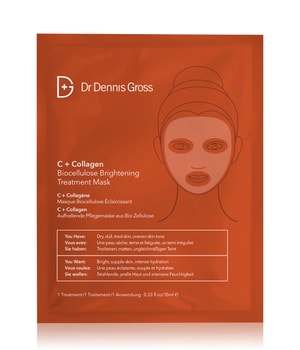 Dr Dennis Gross C + Collagen Tuchmaske 1 pcs für Frauen