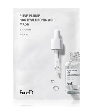 Face D Pure Plump HA4 Hyaluronic Acid Tuchmaske 5 pcs unisex