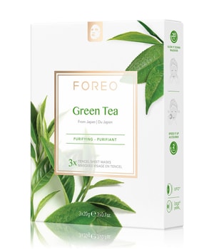 Foreo Farm To Face Collection Green Tea Tuchmaske 60 g unisex