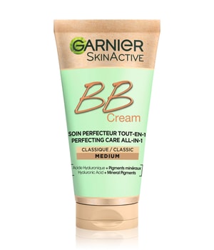 Garnier SkinActive BB Cream Klassik Perfektionierende All-in-1 Pflege BB Cream 50 ml für Frauen, Farbe: Mittel