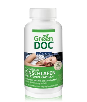 GreenDoc Schneller Einschlafen Melatonin Vegan Nahrungsergänzungsmittel 90 pcs unisex