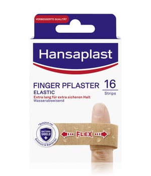 Hansaplast Elastic Fingerstrips Pflaster 16 pcs unisex