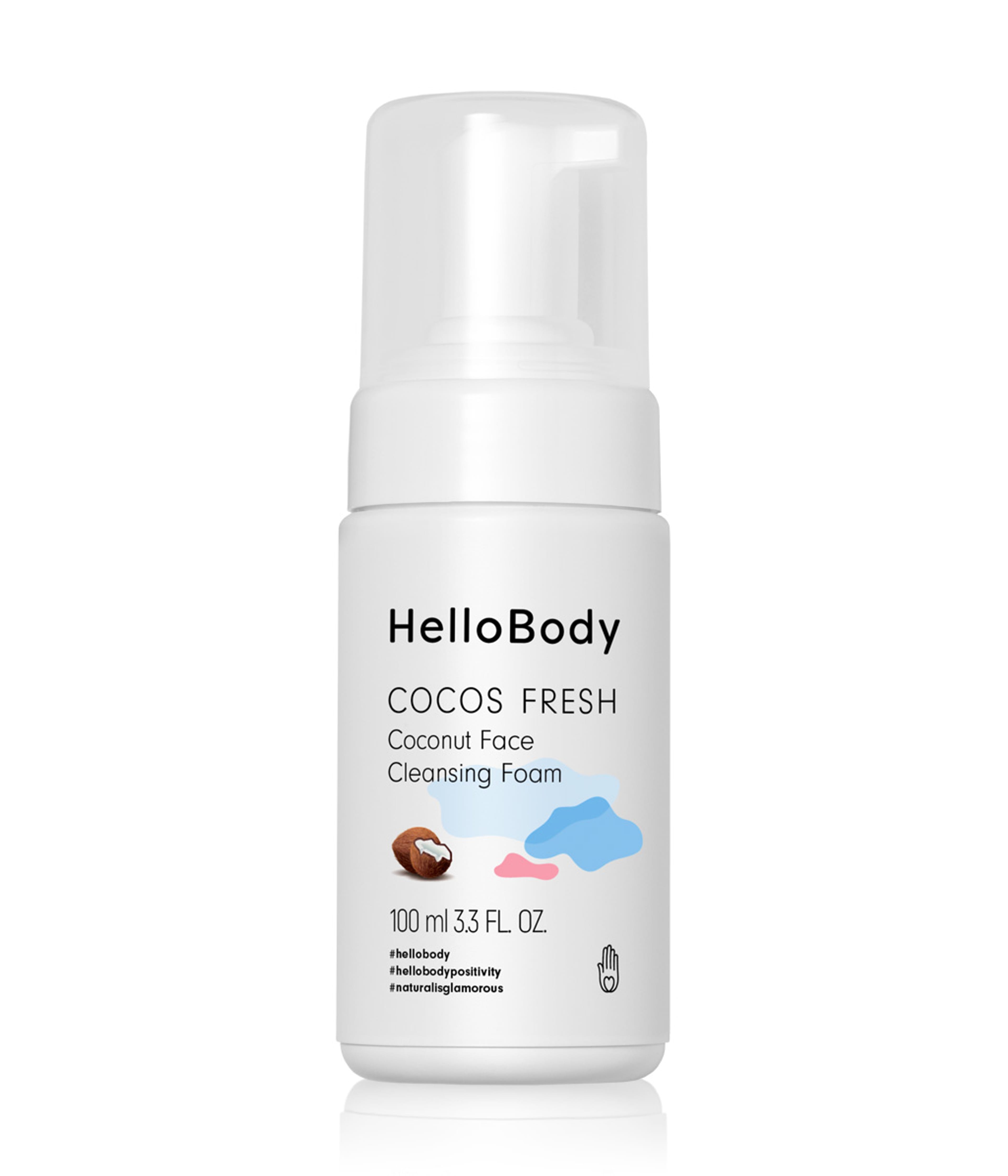 Produktbild 2 von 6, HelloBody COCOS FRESH Reinigungsschaum