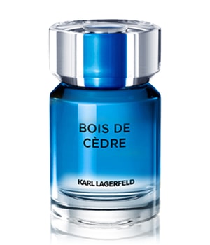 Karl Lagerfeld Les Parfums Matières Bois de Cèdre Eau de Toilette (EdT) 50 ml für Männer, Farbe: Blau