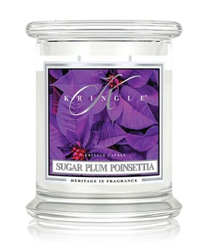 Kringle Candle Sugar Plum Poinsettia Duftkerze 0.411 kg für Frauen