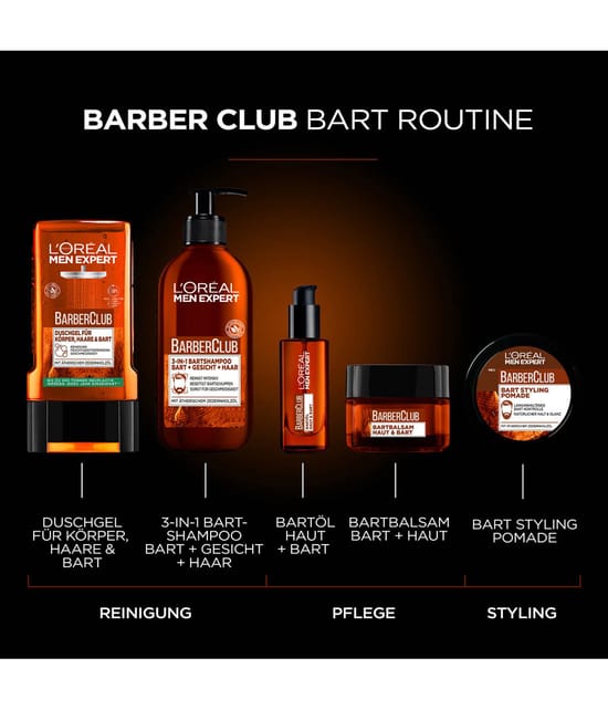 Produktbild 3 von 5, L'Oréal Men Expert Barber Club Duschgel