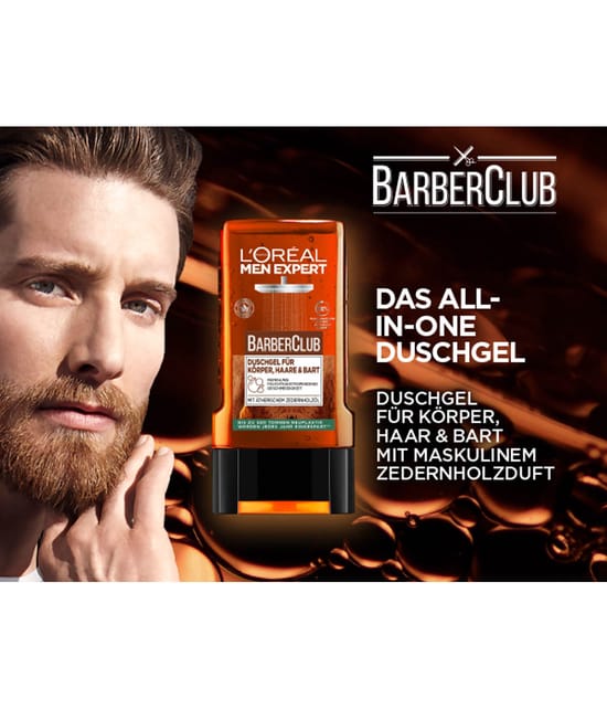 Produktbild 5 von 5, L'Oréal Men Expert Barber Club Duschgel
