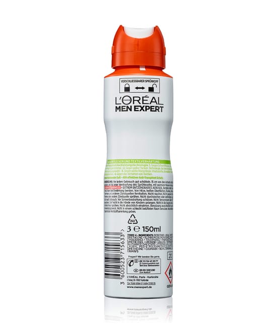Produktbild 2 von 4, L'Oréal Men Expert Shirt Control Deodorant Spray