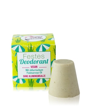 Lamazuna Festes Deodorant mit Palmarosa-Öl Deodorant Stick 30 g für Frauen