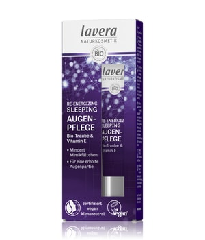 lavera Re-Energizing Sleeping Augenpflege Augencreme 15 ml 4021457635702 base-shot_at
