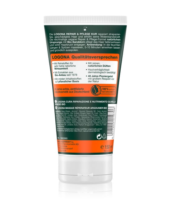 Produktbild 2 von 2, Logona Bio-Sanddorn Haarkur