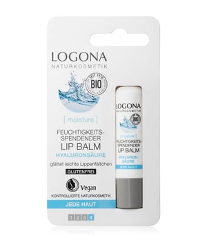 Logona Hyaluronsäure Feuchtigkeitsspendend Lippenbalsam 4.5 g unisex, Farbe: Transparent