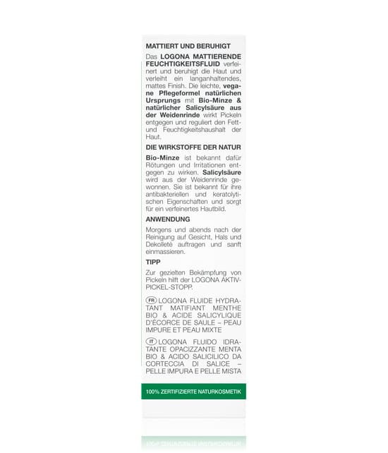 Produktbild 4 von 4, Logona Purify Gesichtsfluid