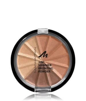 Manhattan 3in1 Shimmer Bronzingpuder 9.9 g für Frauen, Farbe: Nr. 002 - Bronze Shimmer