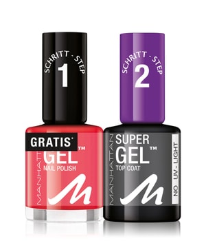 Manhattan Super Gel Devious Red Nagellack-Set 1 pcs unisex