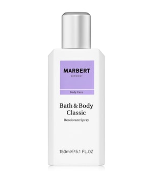 Marbert Bath & Body Classic Deodorant Spray 150 ml für Frauen, Farbe: Silber