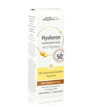 medipharma cosmetics Hyaluron Sonnenpflege Gesicht LSF 50 Sonnencreme 50 ml unisex