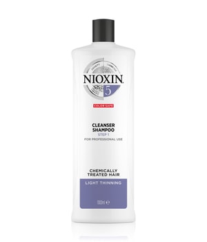 Nioxin System 5 Chemisch Behandeltes Haar - Dezent Dünner Werdendes Haar Haarshampoo 1000 ml unisex