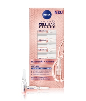 Nivea Cellular Filler Elastizität Kontur Anti-Age 2-Phasen Ampullen Ampullen 42 g unisex
