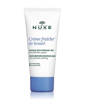 Nuxe Crème Fraîche de Beauté SOS Gesichtsmaske 50 ml für Frauen, Farbe: Blau, Weiß
